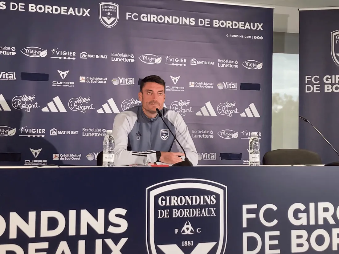 Albert Riera coach des Girondins de Bordeaux
