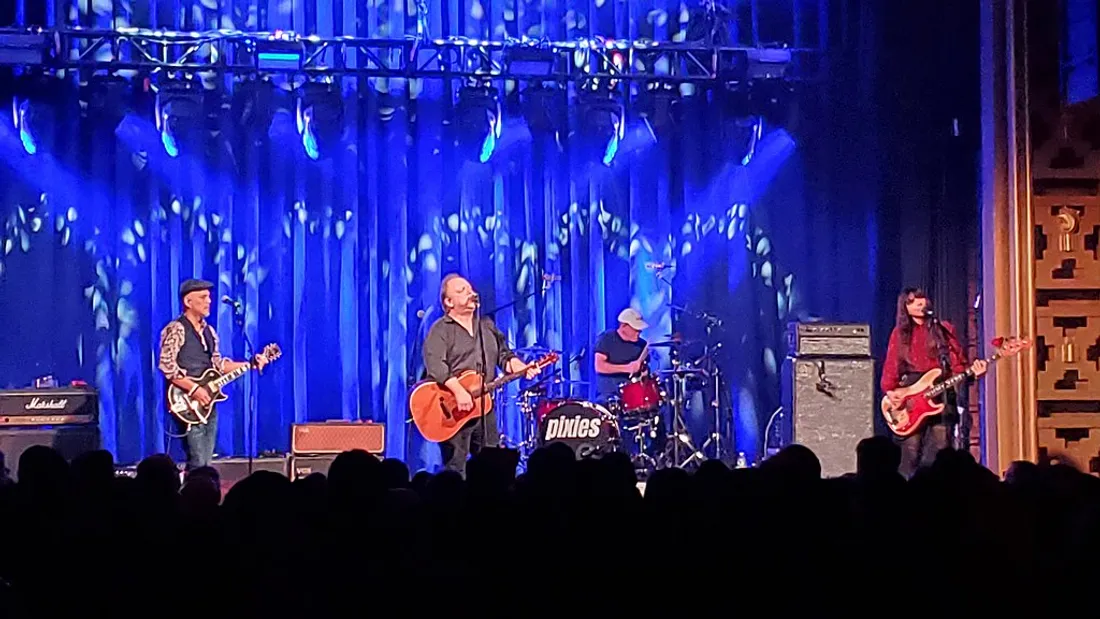 Pixies en concert à New York en 2019.