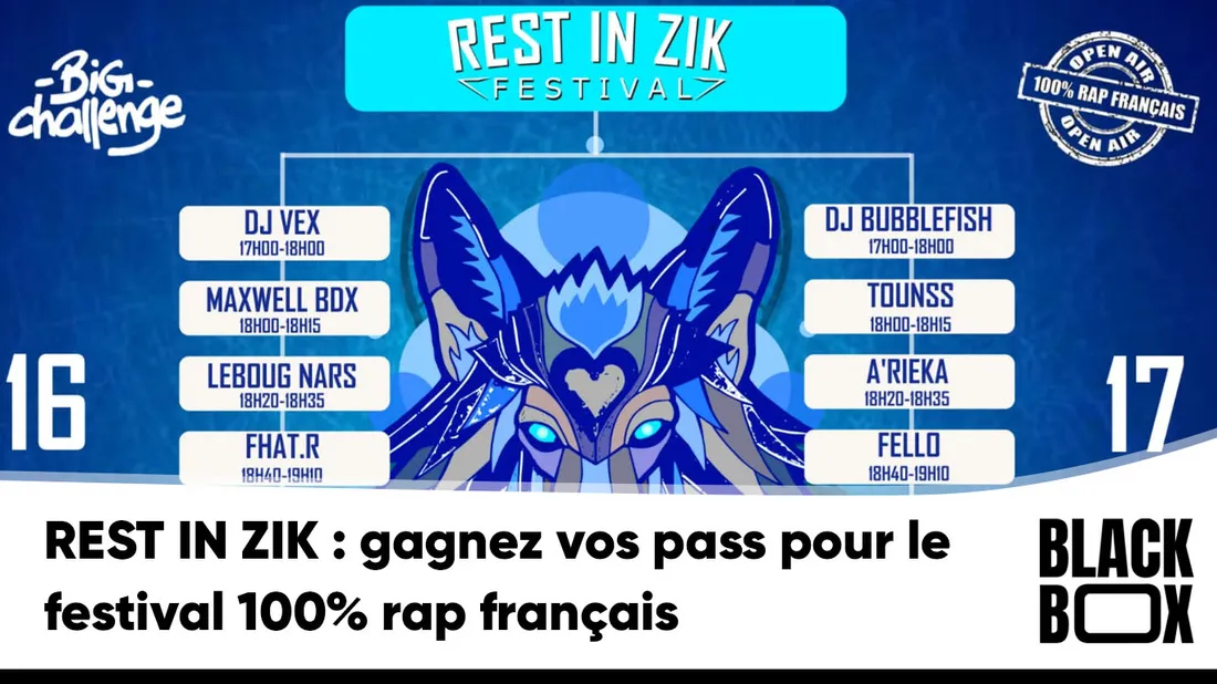 Rest in zik festival 100% rap français