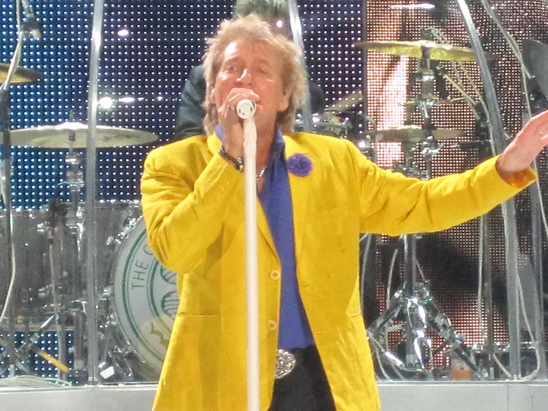 Sir Rod Stewart, ici en concert en 2013, annonce arrêter le rock.