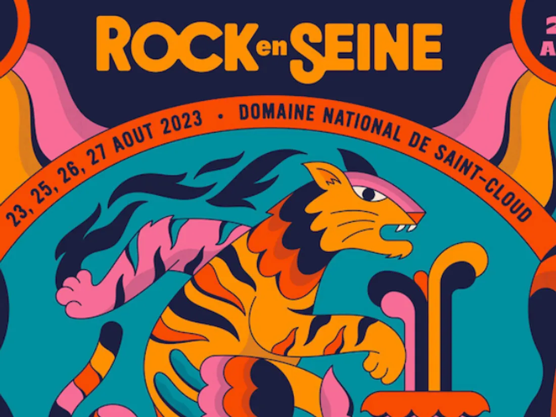 Affiche Rock en Seine 2023