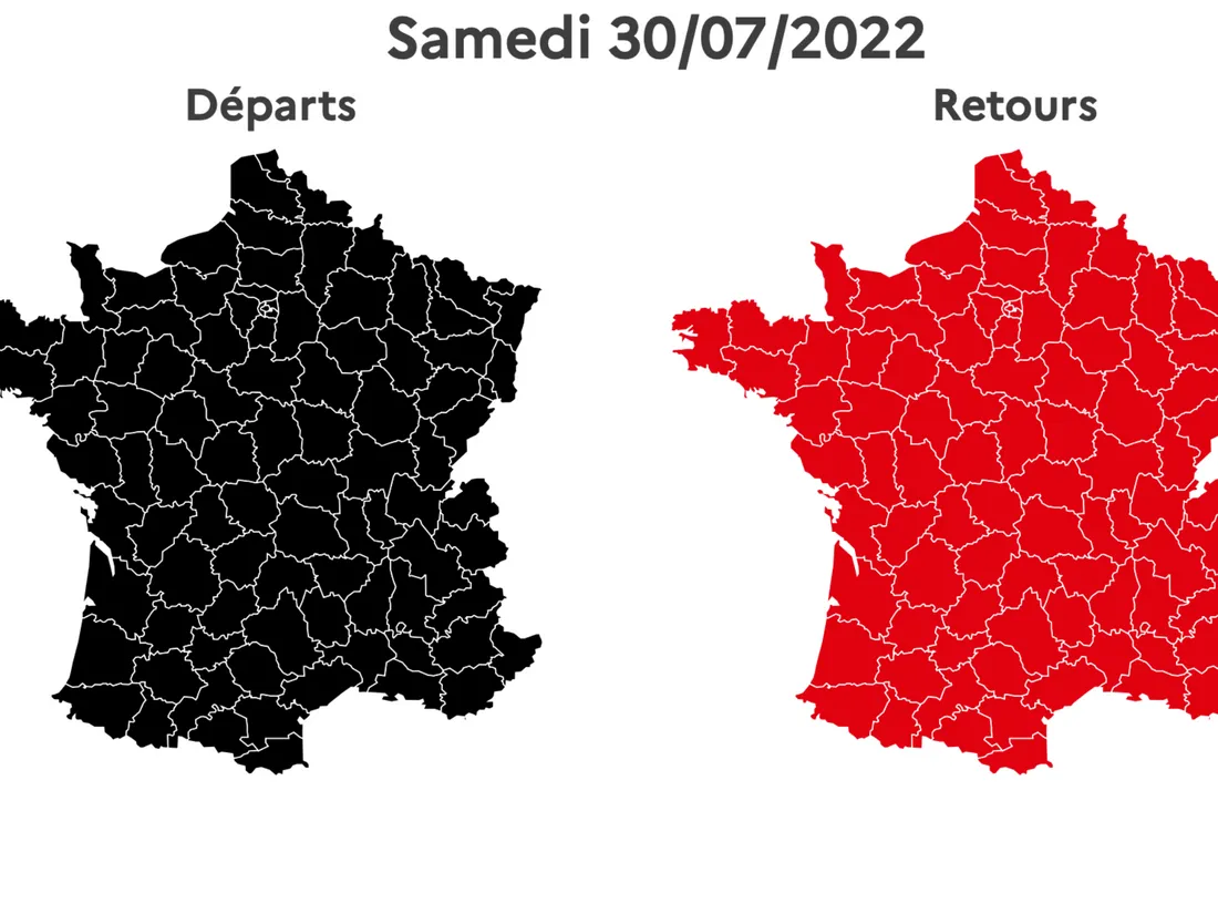 Chassé-croisé de l'été 2022