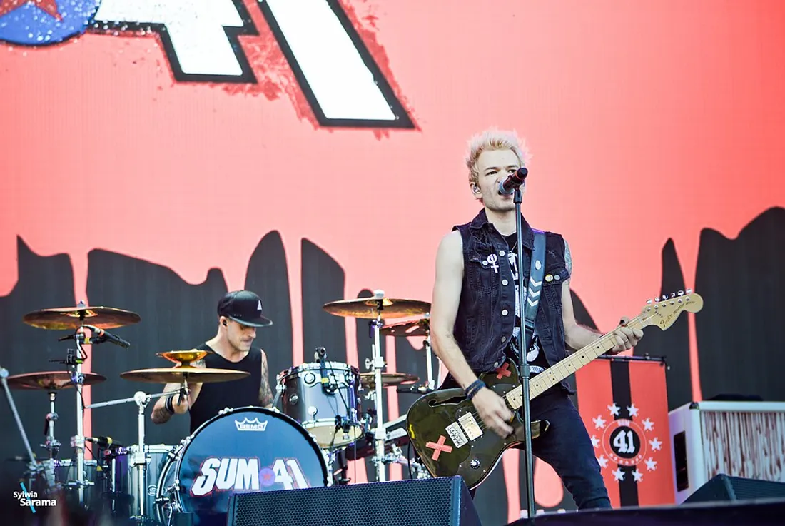 Sum 41 en 2016.