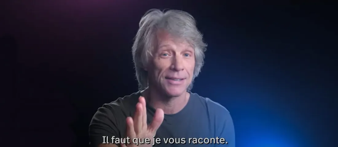 Jon Bon Jovi se révèle dans "Thank You, Good Night : l’Odyssée de Jon Bon Jovi" .
