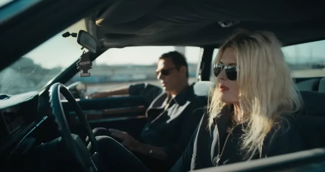 Jamie Hince et Alison Mosshart (The Kills) dans le clip "L.A Hex".