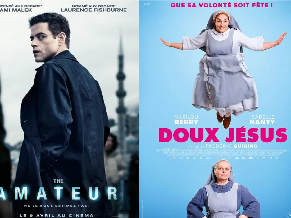 "The Amateur" et "Doux Jésus", deux films au cinéma à partir du 9 avril.
