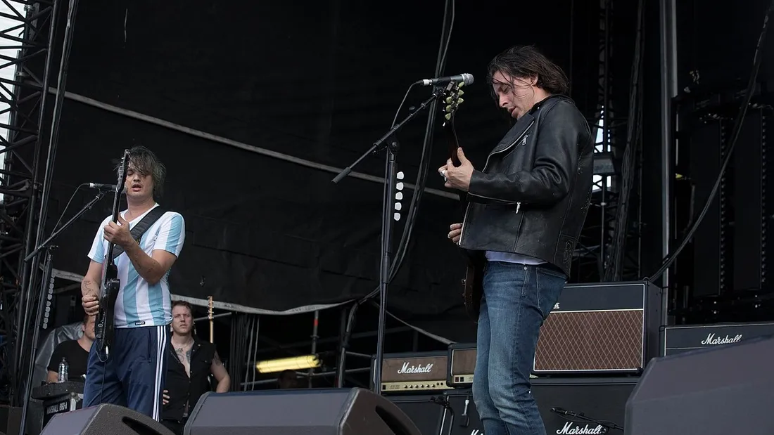 Peter Doherty et Carl Barât aka The Libertines de retour sur scène.