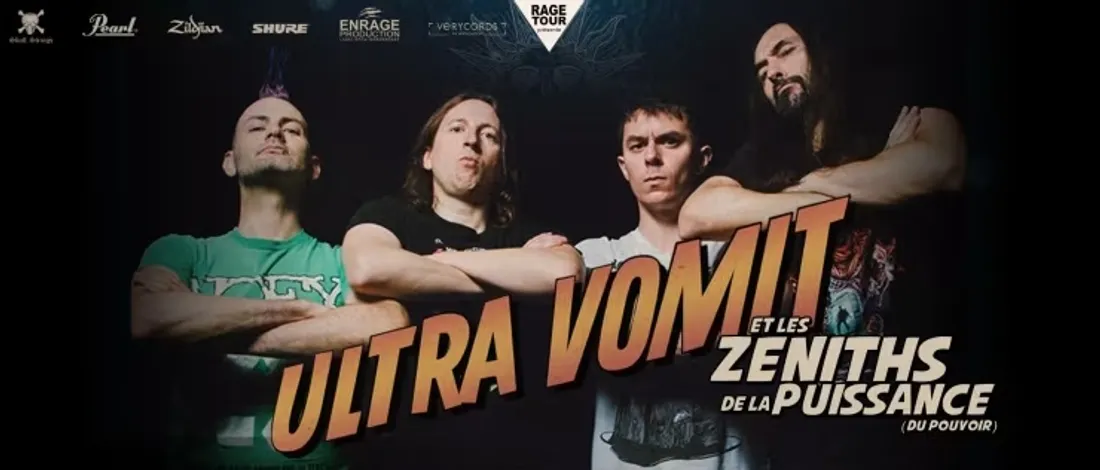 Ultra Vomit fait sa tournée des Zénith.