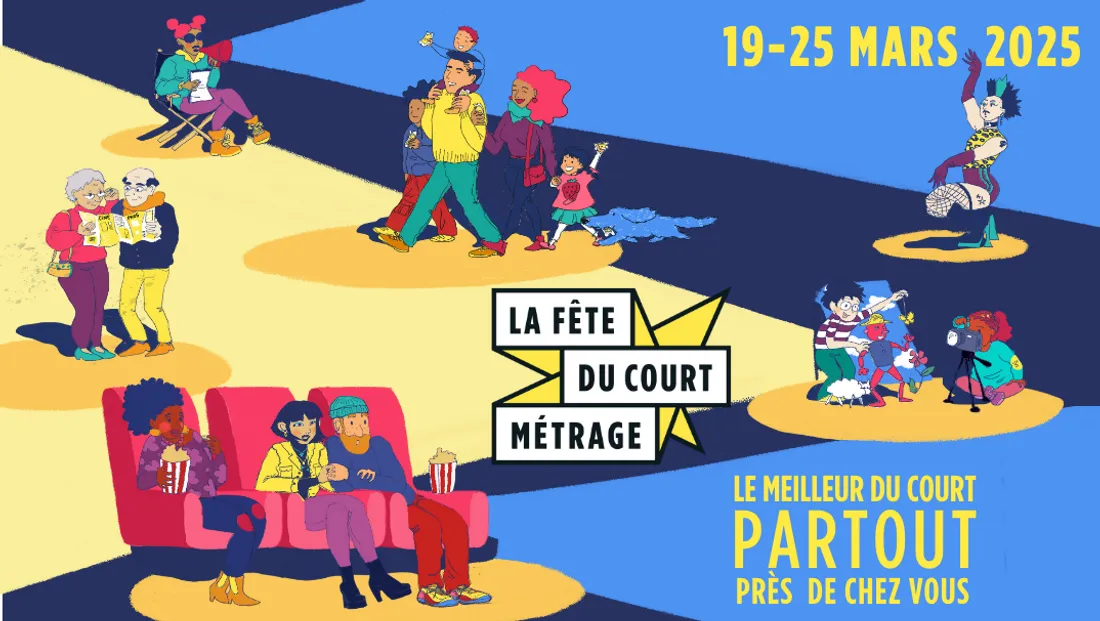 "Le meilleur du court près de chez vous" du 19 au 25 mars avec la Fête du court-métrage.
