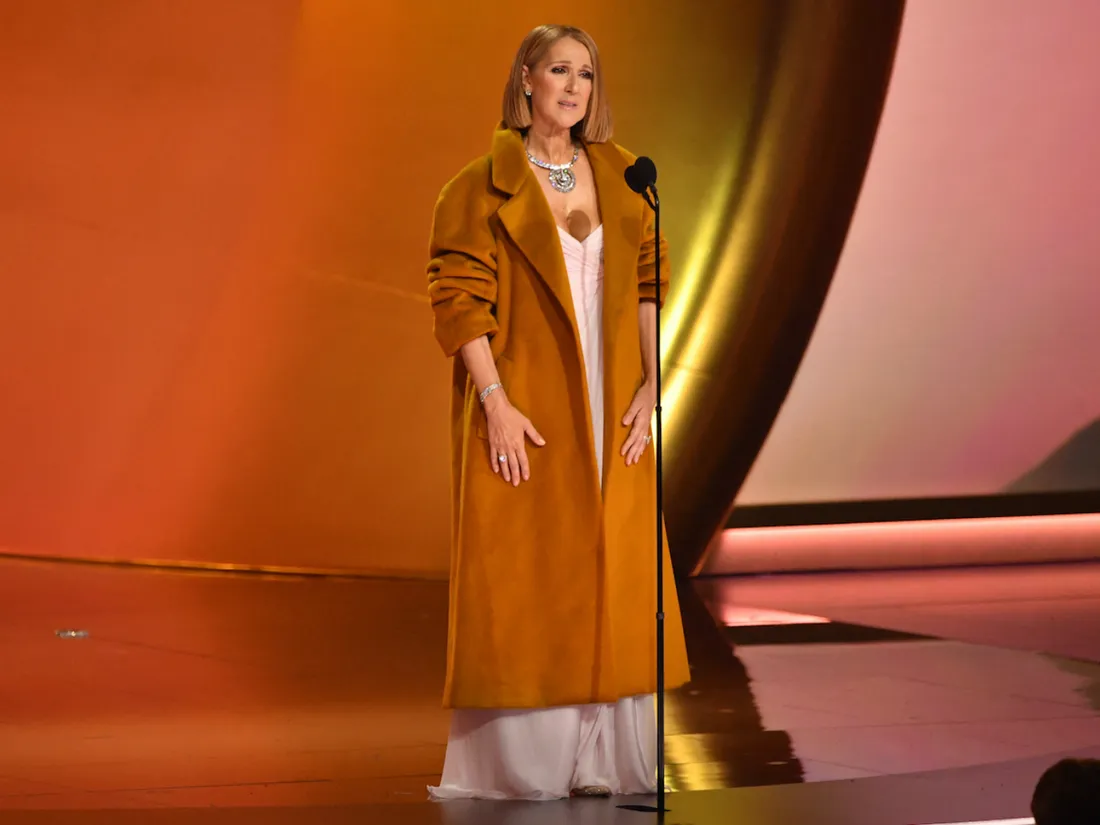 Céline Dion lors des Grammy Awards