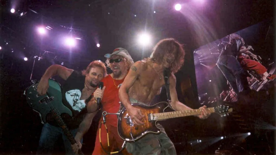 Michael Anthony avec Van Halen en 2007.
