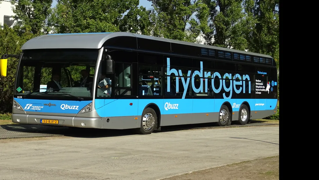 Bus à hydrogène vanHool QBuzz