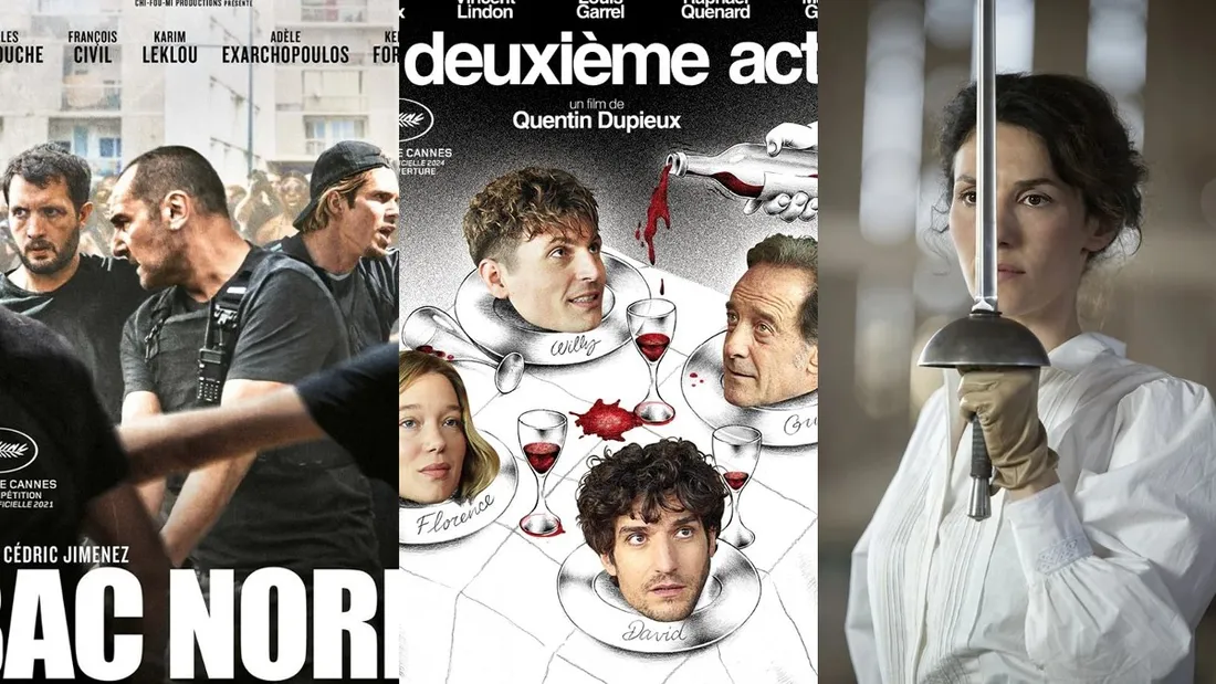 "Bac Nord", "Le Deuxième acte" et "Une Affaire d’honneur" au cinéma et sur les plateformes.