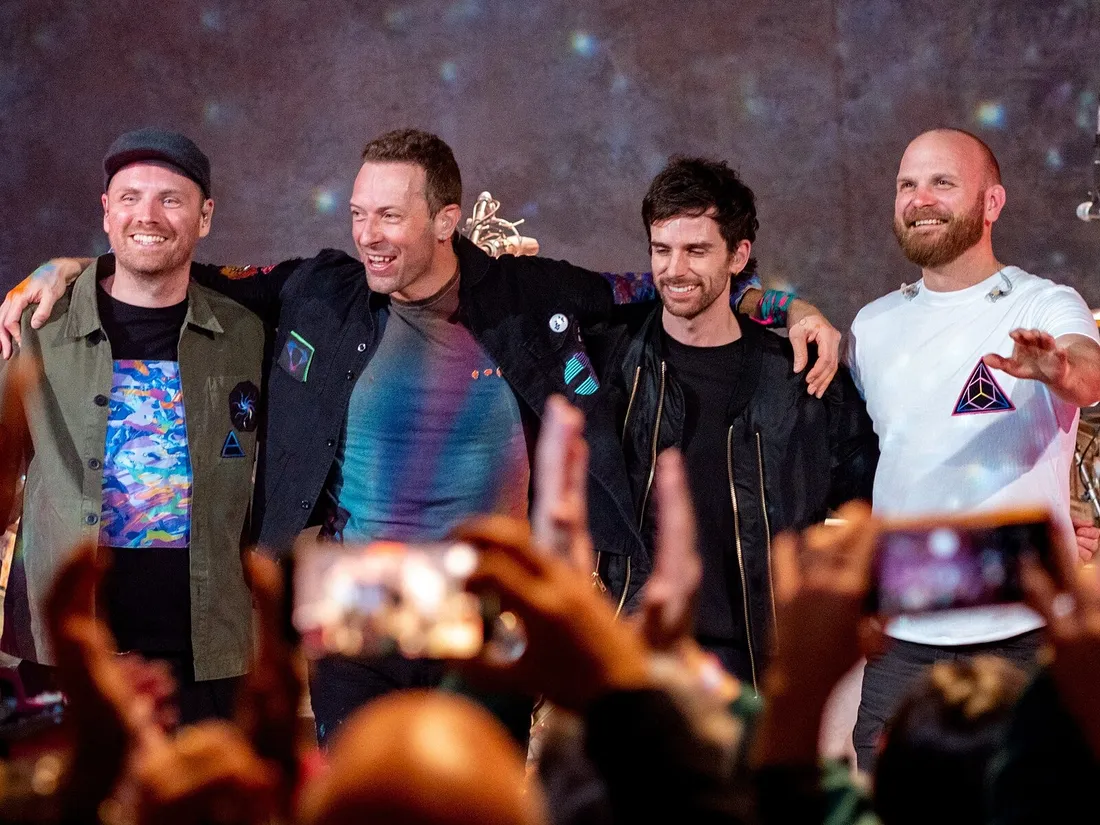 Le groupe Coldplay.