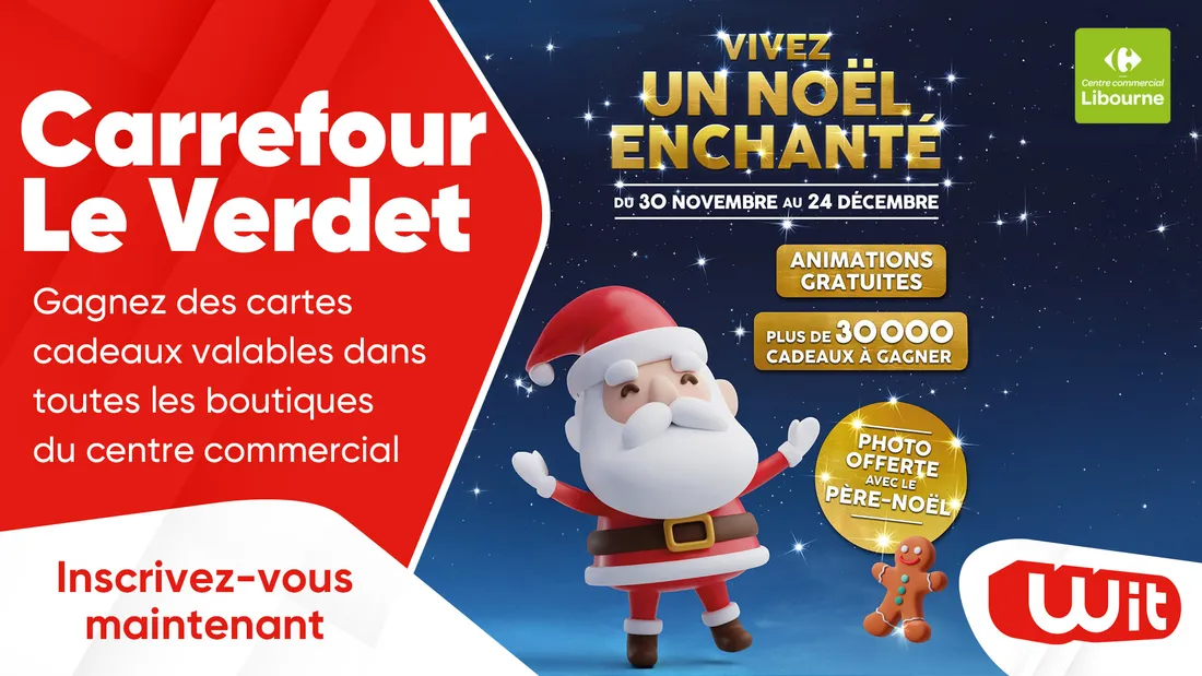Cartes cadeaux Carrefour Le Verdet