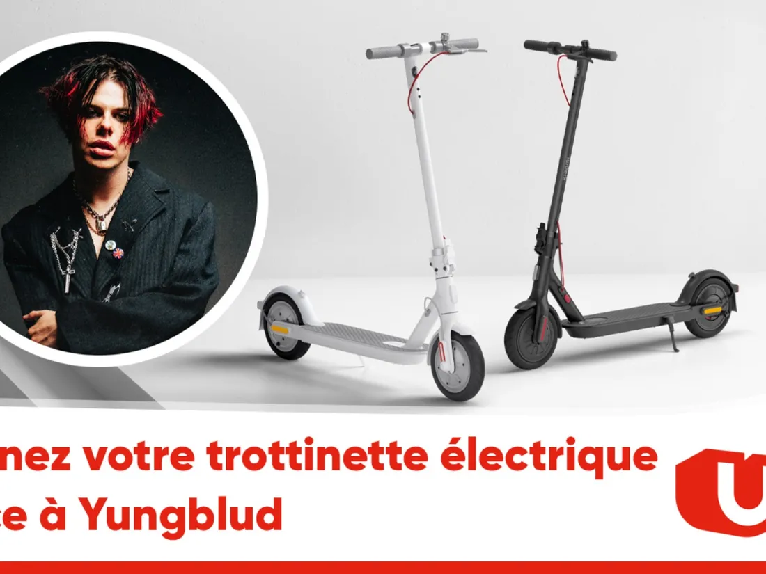 Gagnez votre trottinette électrique grâce à Yungblud