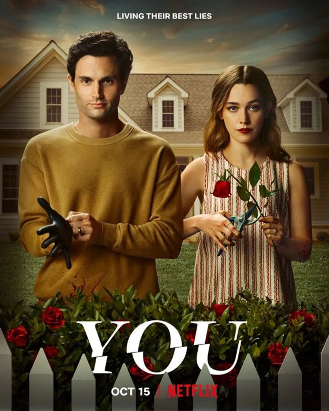 L'affiche officielle de la saison 3 de la série YOU sur Netflix