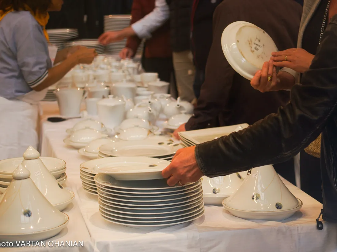 De la vaisselle de restaurants gastronomiques à prix cassé