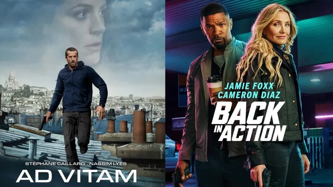 "Ad Vitam" et "Back in action" sur Netflix à partir du 10 et 17 janvier.