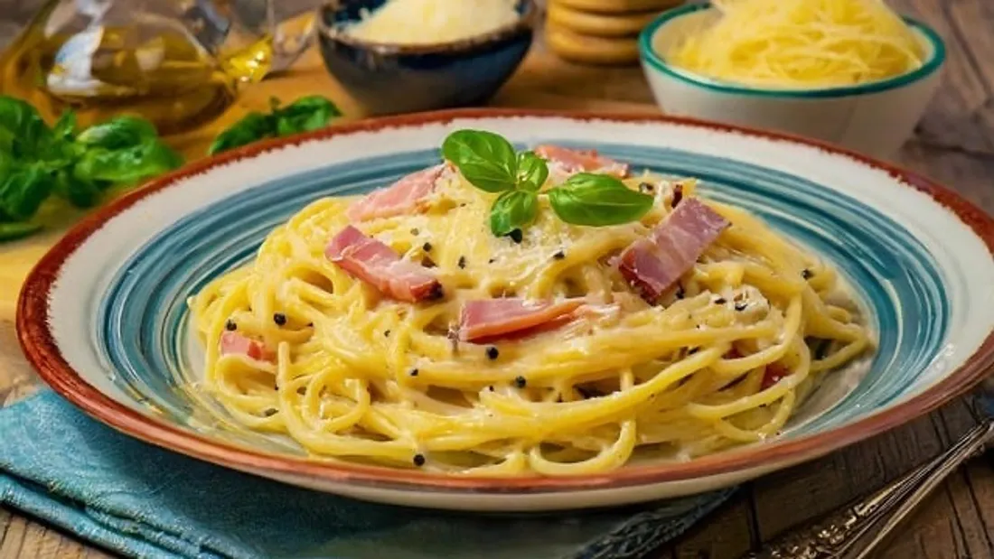 Les vraies pâtes à la carbonara