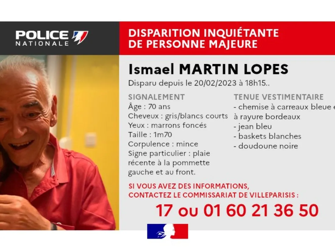 77 : la police lance un appel à témoins pour retrouver Ismael