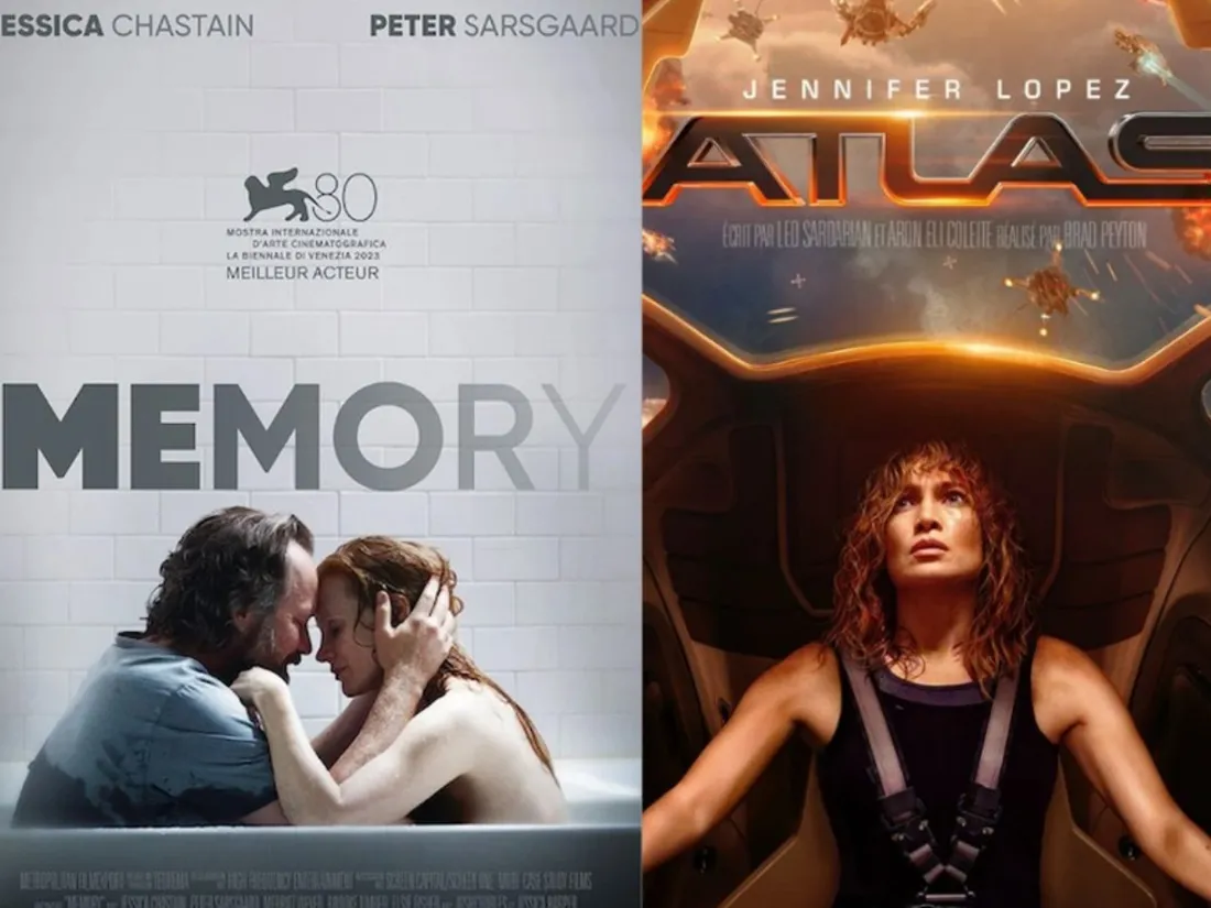 "Memory", "Adam change lentement", "Atlas", à voir au cinéma et sur les plateformes le 29 mai.
