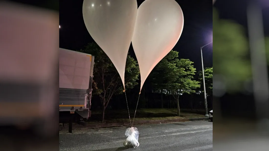 Corée : le Nord envoie au Sud des ballons remplis… d’excréments 