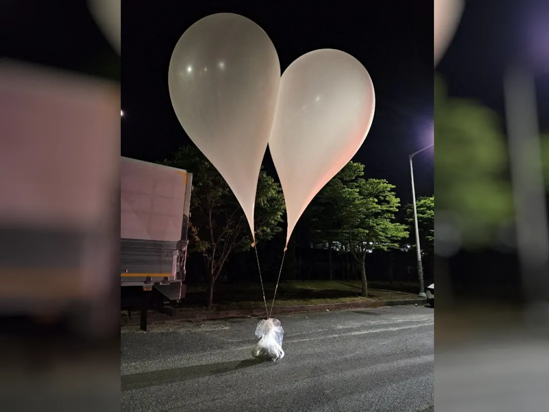 Corée : le Nord envoie au Sud des ballons remplis… d’excréments 
