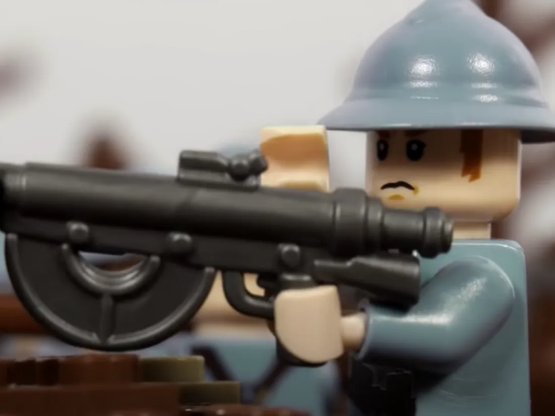The Battle of Verdun de Jordan Durrenberger en Lego et Stop-motion