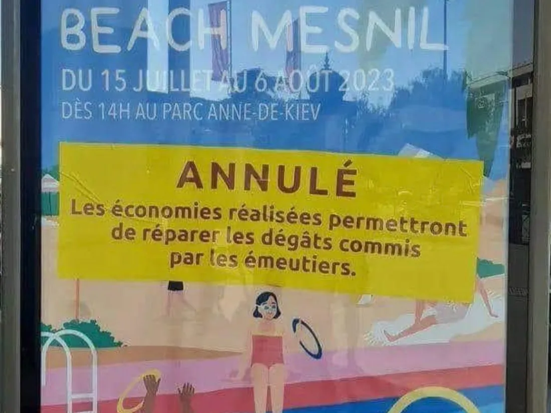 Émeutes : Le Blanc-Mesnil annule ses activités estivales en raison des dégâts