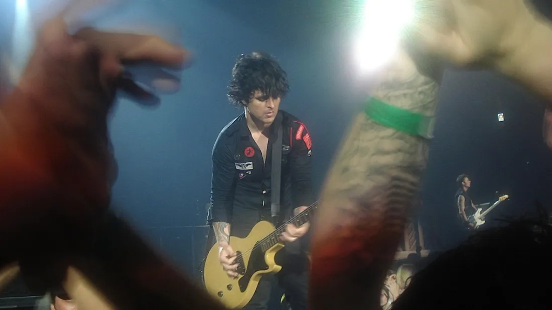 Faut pas plaisanter avec Billie Joe Armstrong de Green Day...