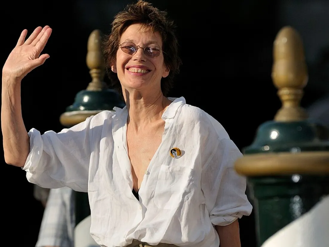 Jane Birkin à la Mostra de Venise en 2009.