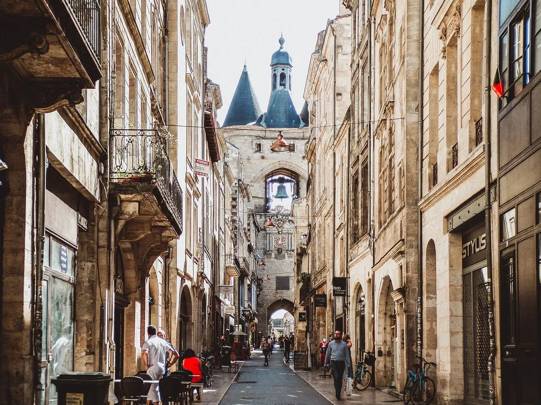 La rue Saint James à Bordeaux 