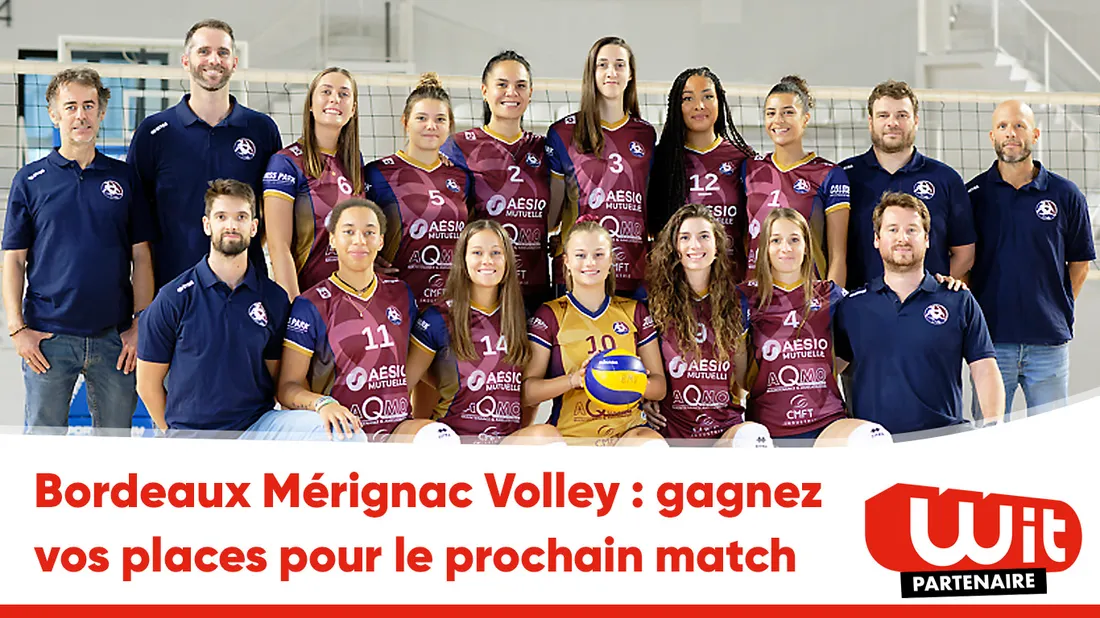 Bordeaux Mérignac Volley - Jeu