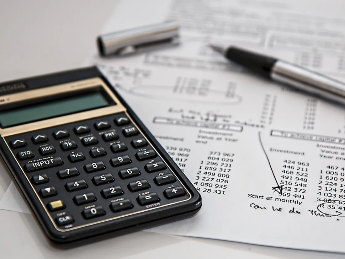 Une calculette - Photo d'illustration