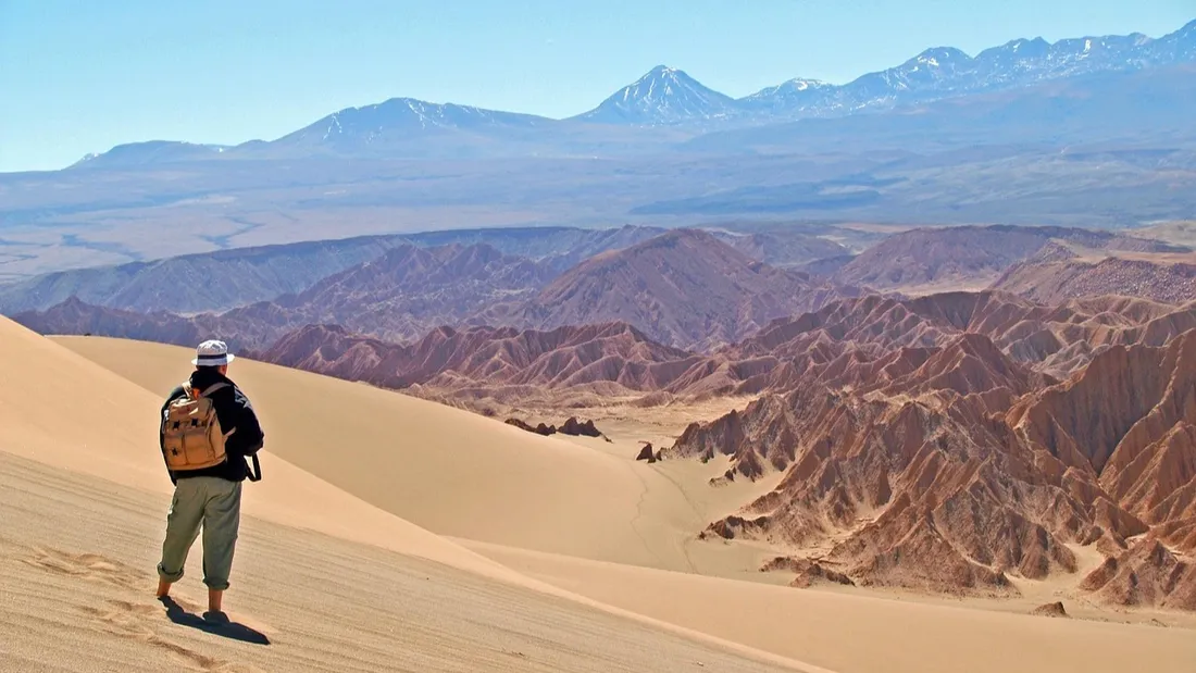 Le désert Atacama, au Chili.