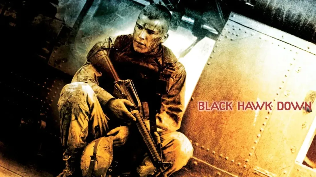 Josh Hartnett dans "La Chute du faucon noir" de Ridley Scott.