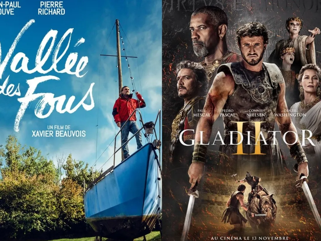 "Gladiator II", "La Vallée des fous", à voir au cinéma le 13 novembre