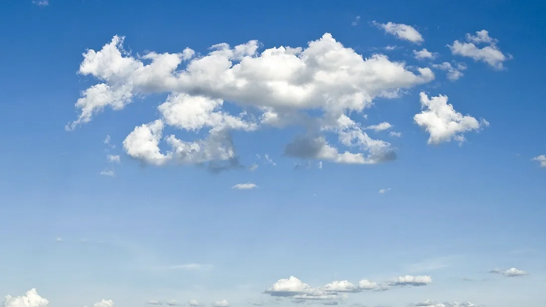 Un ciel sec et dégagé 
