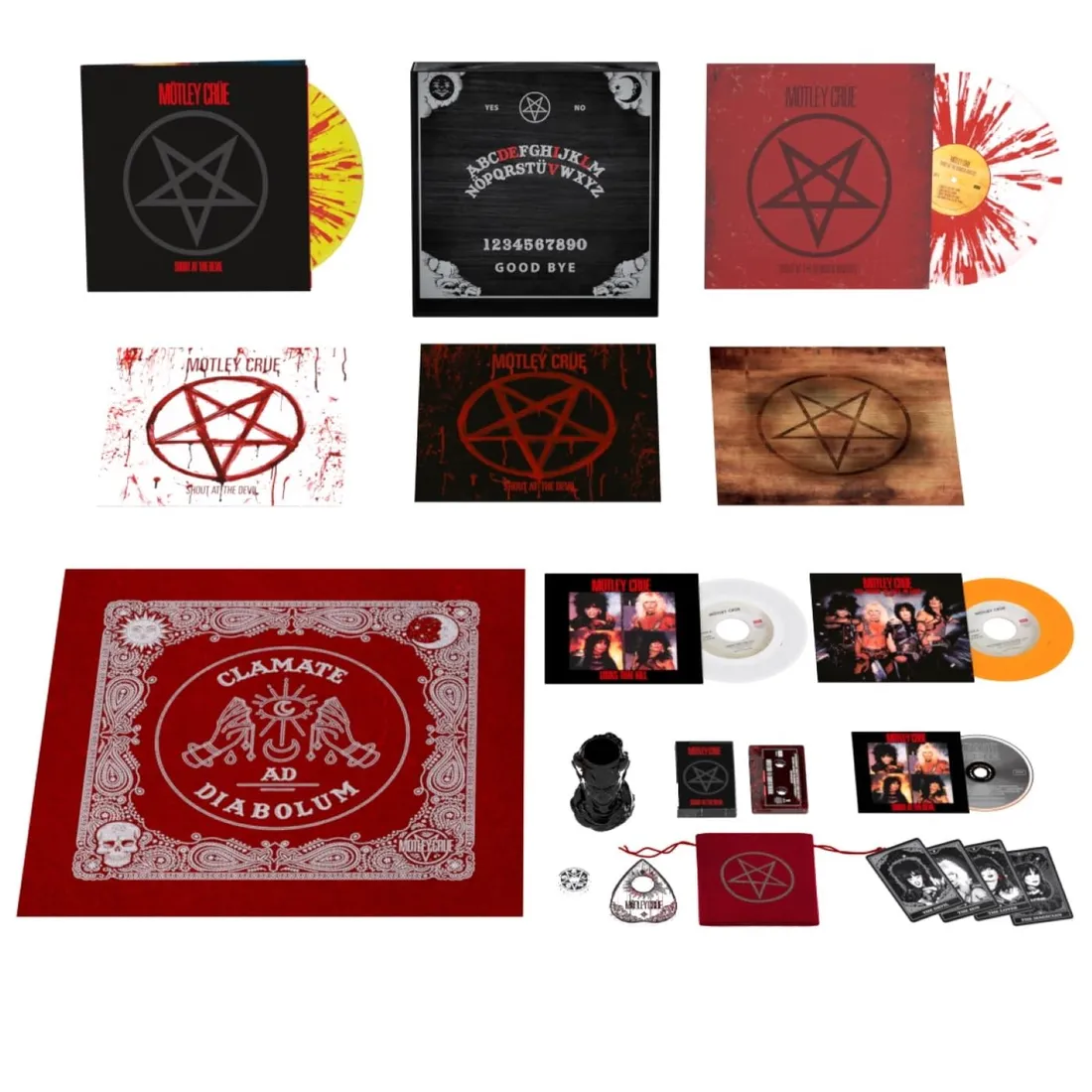 Contenu du coffret anniversaire de Shout At The Devil