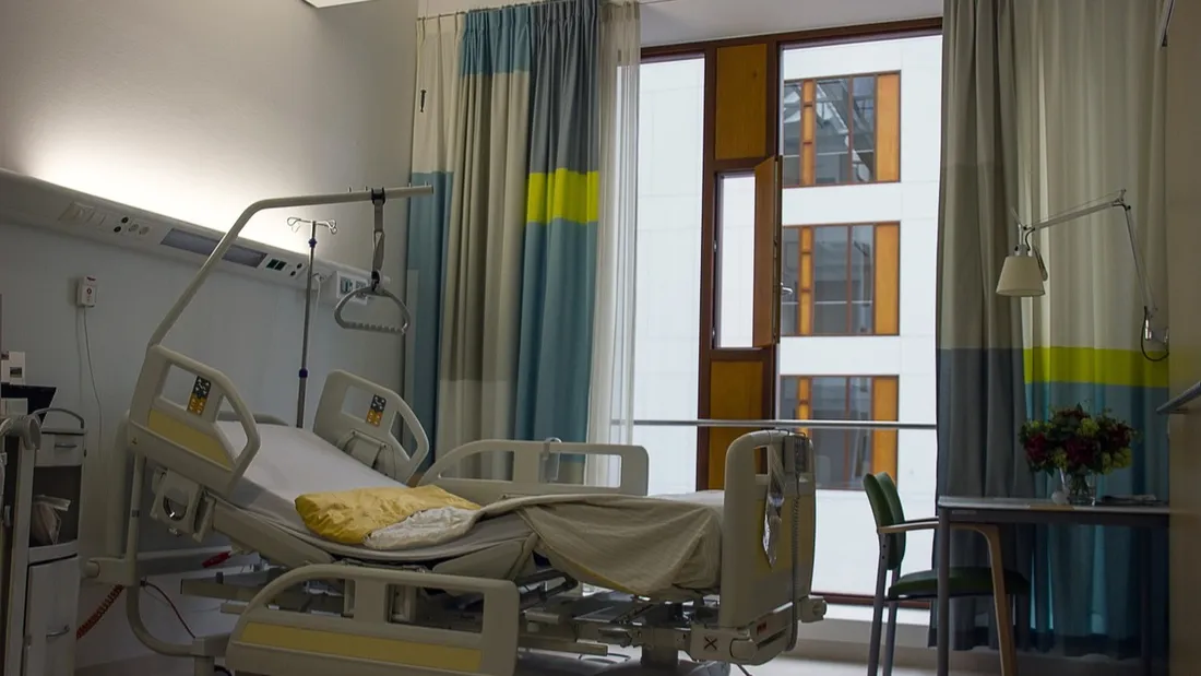 Un lit d'hôpital - Photo d'illustration