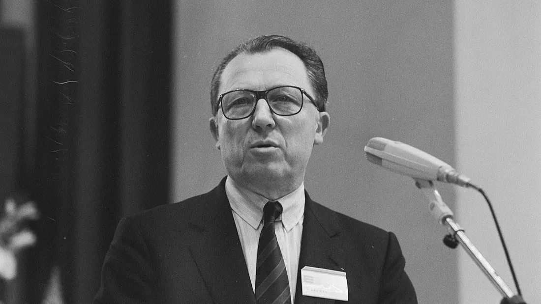 L'ancien président de la commission européenne Jacques Delors.