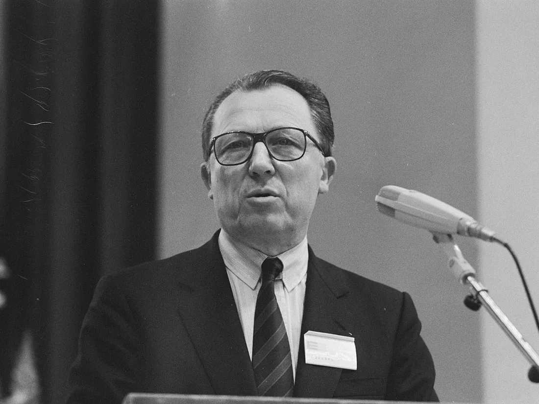 L'ancien président de la commission européenne Jacques Delors.