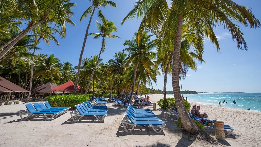 Une plage de République dominicaine.
