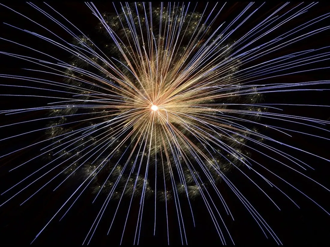 feu d'artifice 