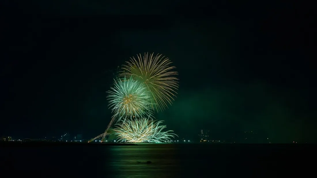 Un feu d'artifice - Photo d'illustration