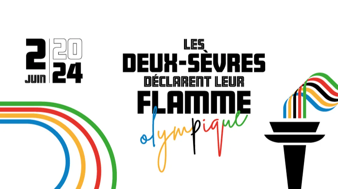 La flamme olympique passera en Deux-Sèvres le 2 juin 2024.