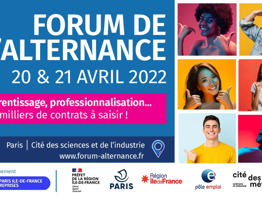 Paris : le Forum de l’alternance de retour en présentiel les 20 et 21 avril