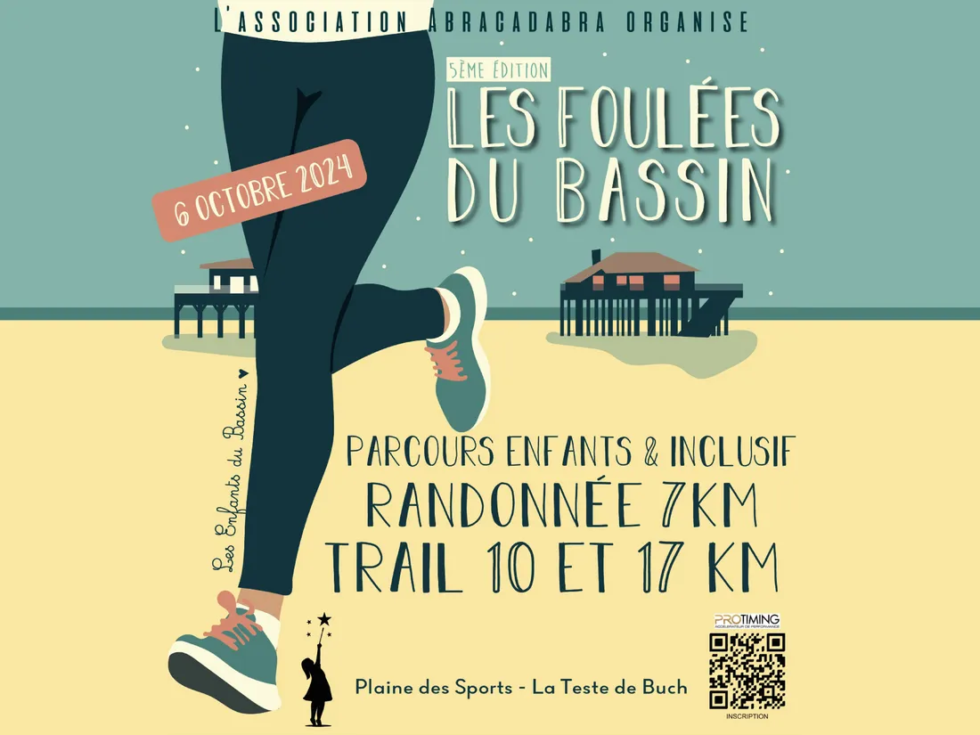 Les Foulées du Bassin, le 6 octobre, courez pour la bonne cause