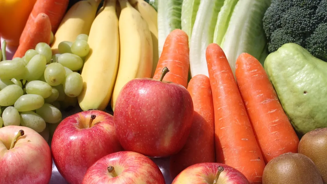 Des fruits et légumes - Photo d'illustration